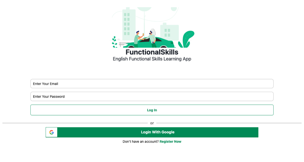 Functional Skills App